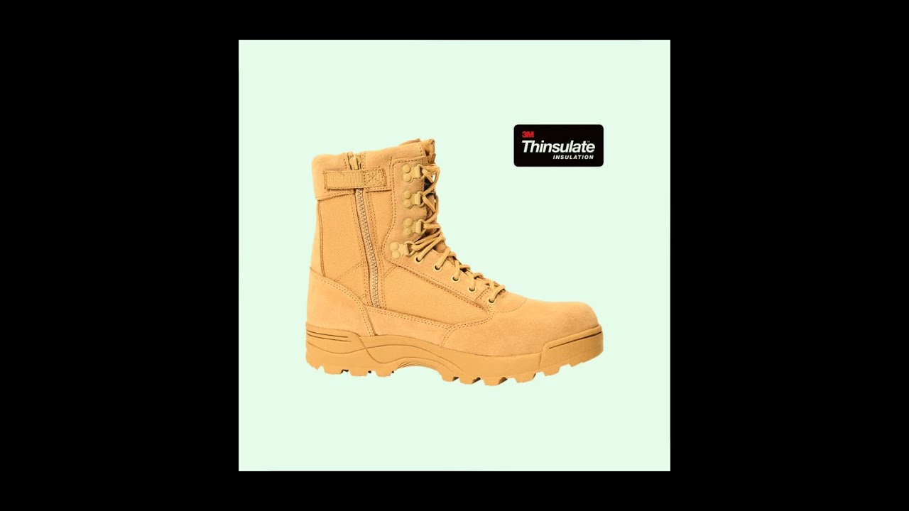 Brandit Tactical Zipper Boot Unboxing and quick specs