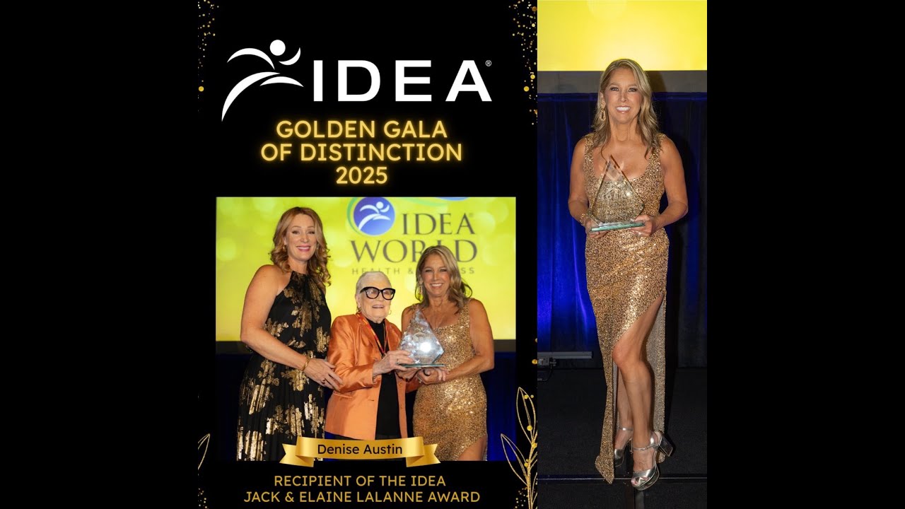2025 IDEAWorld Jack & Elaine LaLanne Lifetime Achievement Award | Denise Austin Acceptance Speech