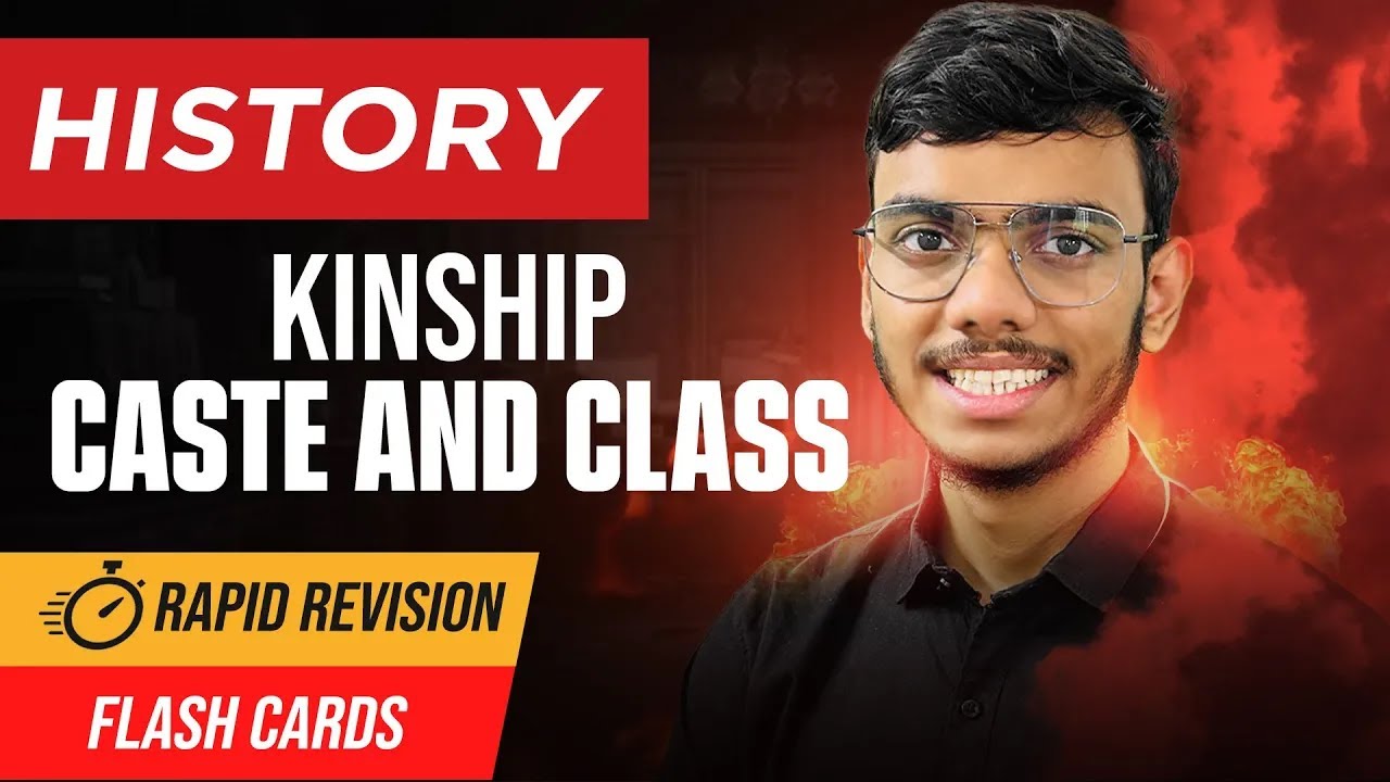 Kinship Caste and Class Class 12 History One Shot | Rapid Revision for Board Exam 2025