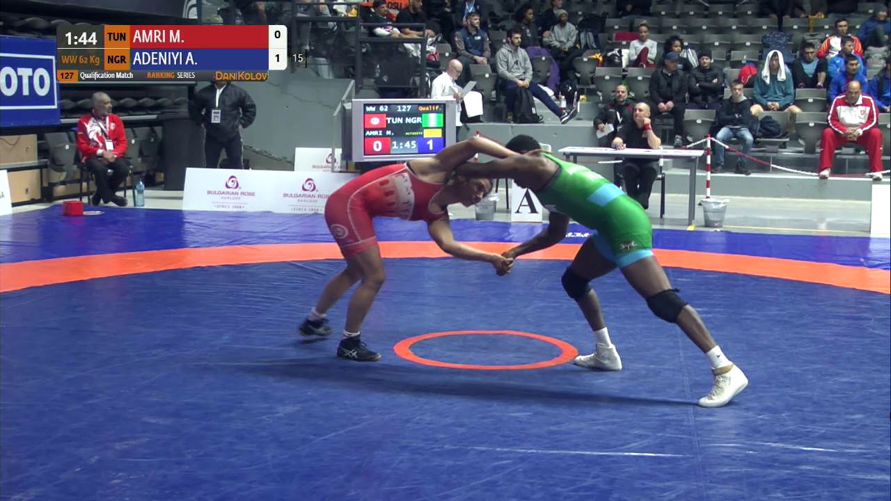 Qual. WW - 62 kg: M. AMRI (TUN) v. A. ADENIYI (NGR)