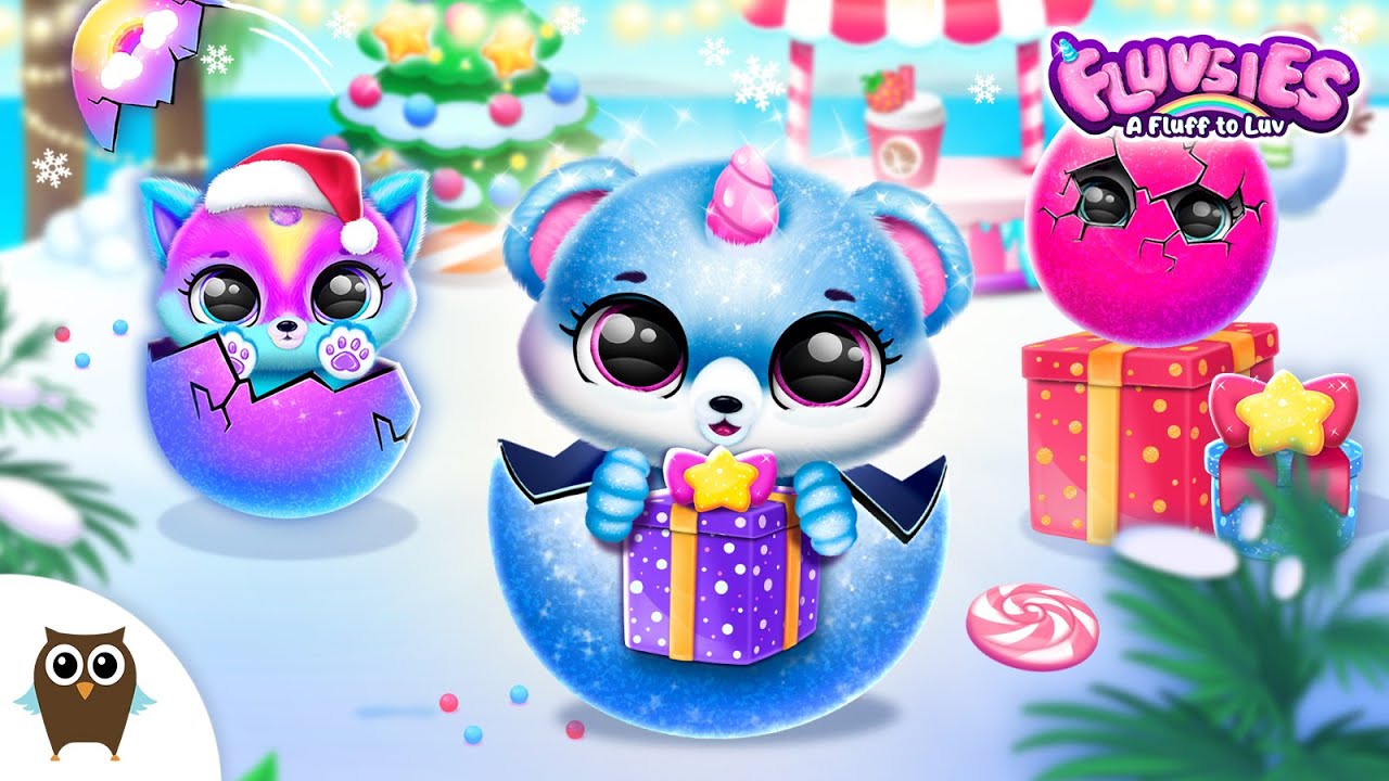 Fluvsies Christmas 💙 Holiday Update ❄🎄 Fluvsies - A Fluff to Luv ❄ TutoTOONS