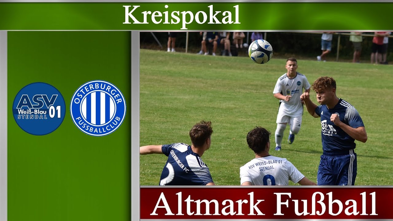 Kreispokal Endspiel: ASV Weiß Blau Stendal - SG Osterburg/Goldbeck/Rochau (B-Jugend)