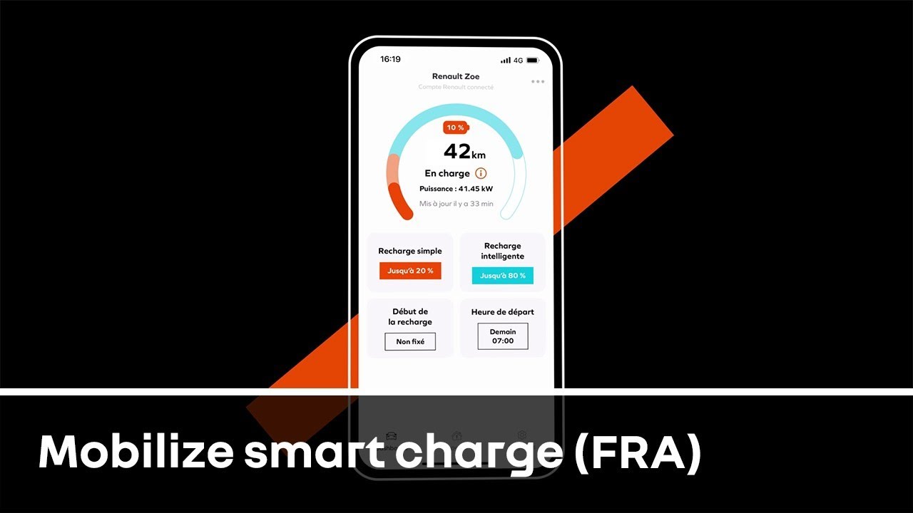 Utilisation de l’application Mobilize smart charge