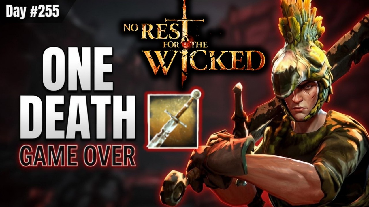 PERMADEATH No Rest for the Wicked – Strength Build + Corpse Smeared Blade | Streamathon Day #255