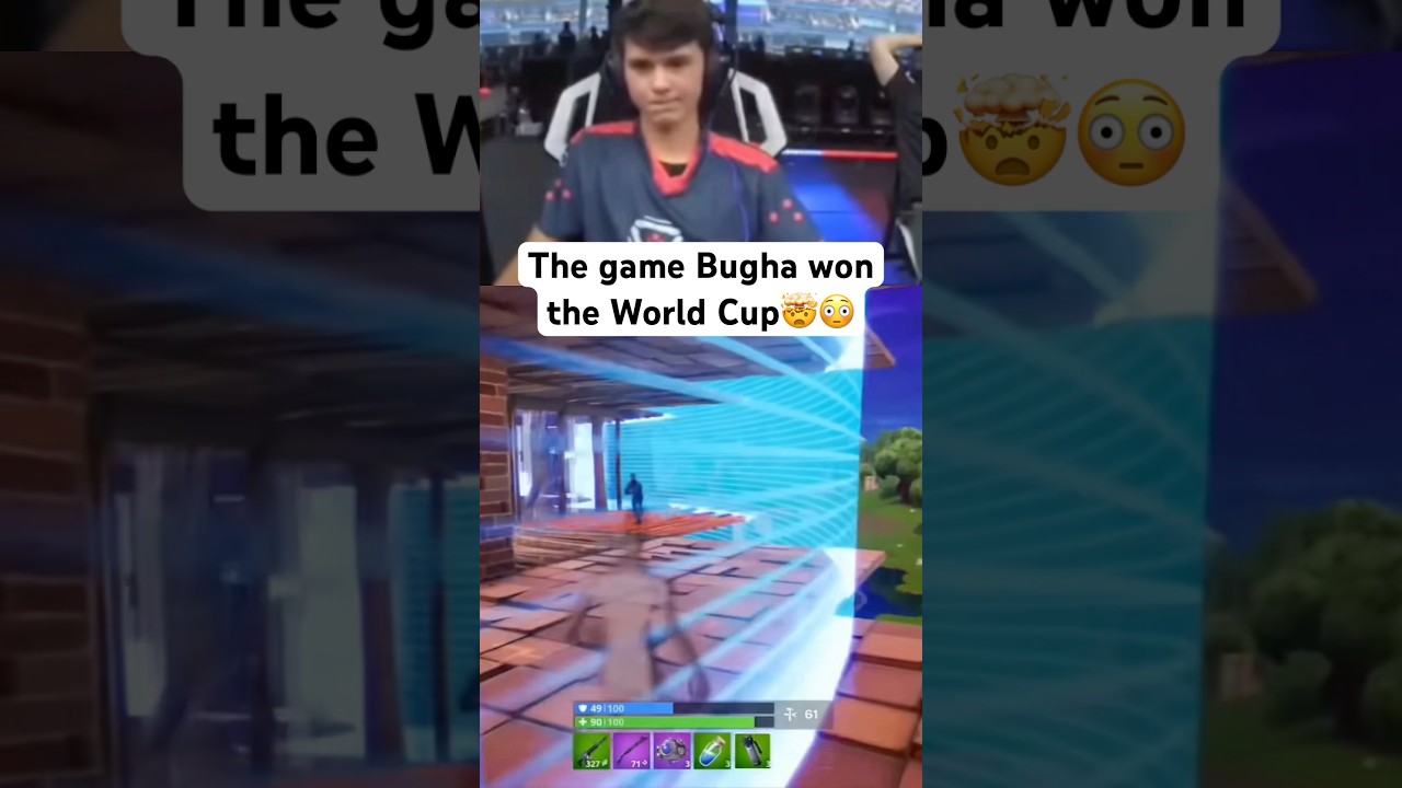 How Bugha won the World Cup😳🤯 