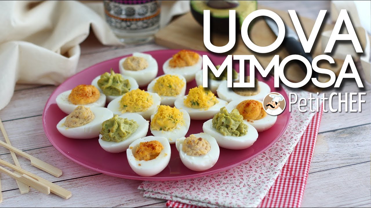 Uova mimosa - 4 versioni differenti da preparare a casa