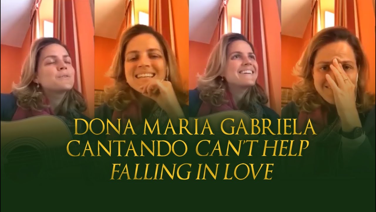 DONA MARIA GABRIELA CANTANDO 