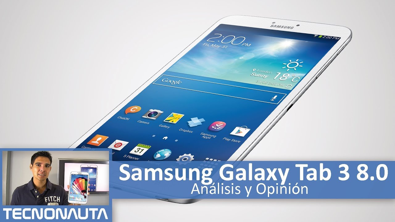 Samsung Galaxy Tab 3 8.0 Review (en Español)