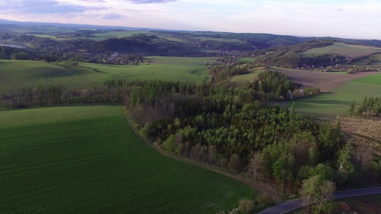 Z ptačí perspektivy - Staré Těchanovice 2020