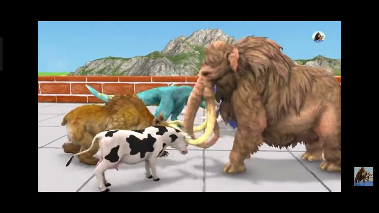 Animal dinosaur race part 3