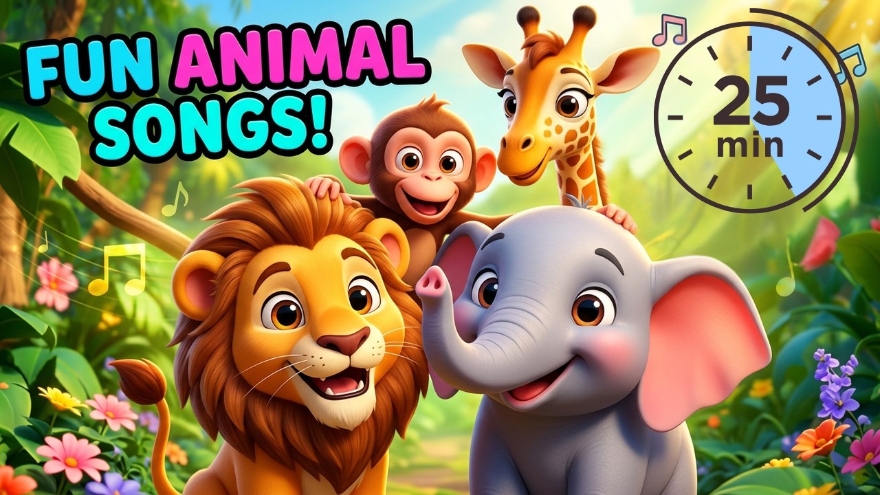 Animals & Friends Song | Toddler Learning Music & Kids Rhymes