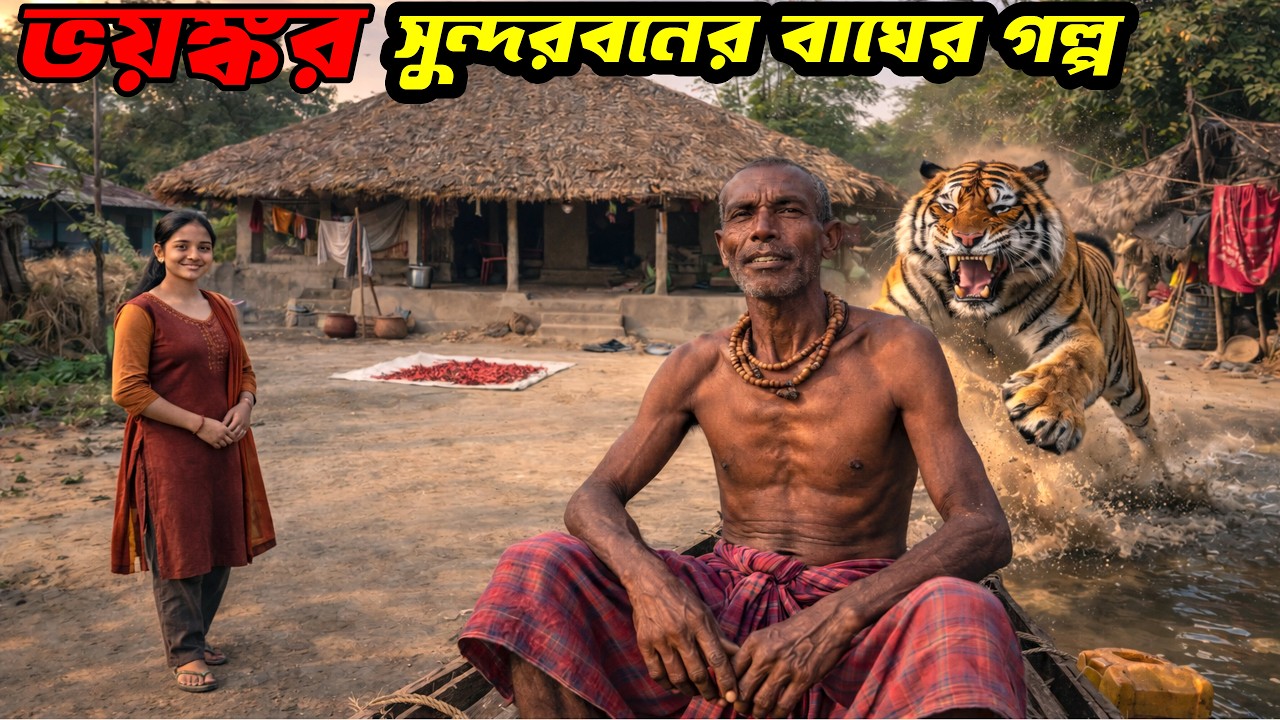 চার পাঁচ জন করে বাঘে টেনে নিয়ে যায় চোখের সামনে-তাও জঙ্গলে যেতে হয়। Sundarban village life