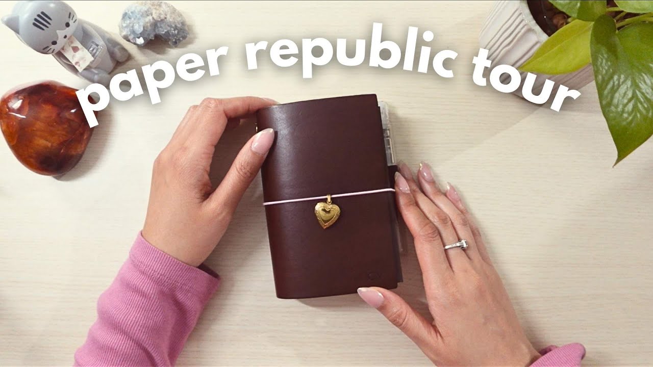 Paper Republic Notebook Tour | My Setup & How I Use It