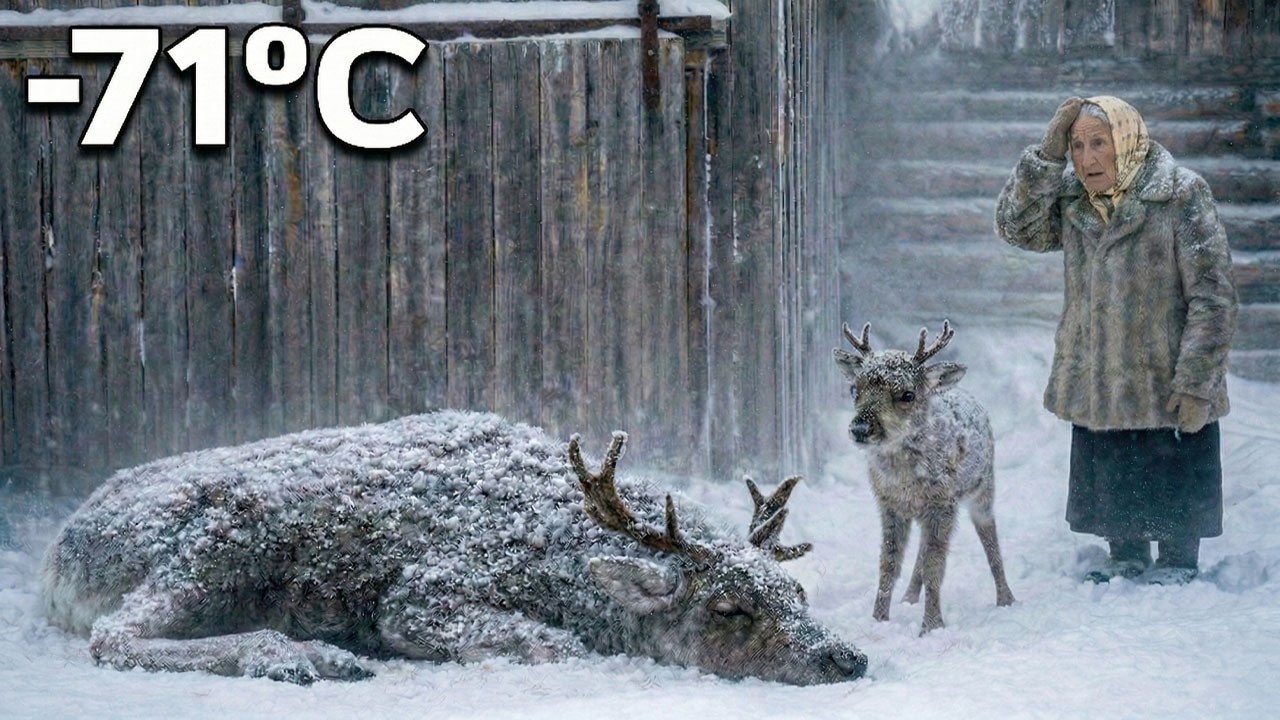 🦌 Sick Reindeer & Calf Collapsed at Her Door. What This 80-Year-Old Woman Did Next...