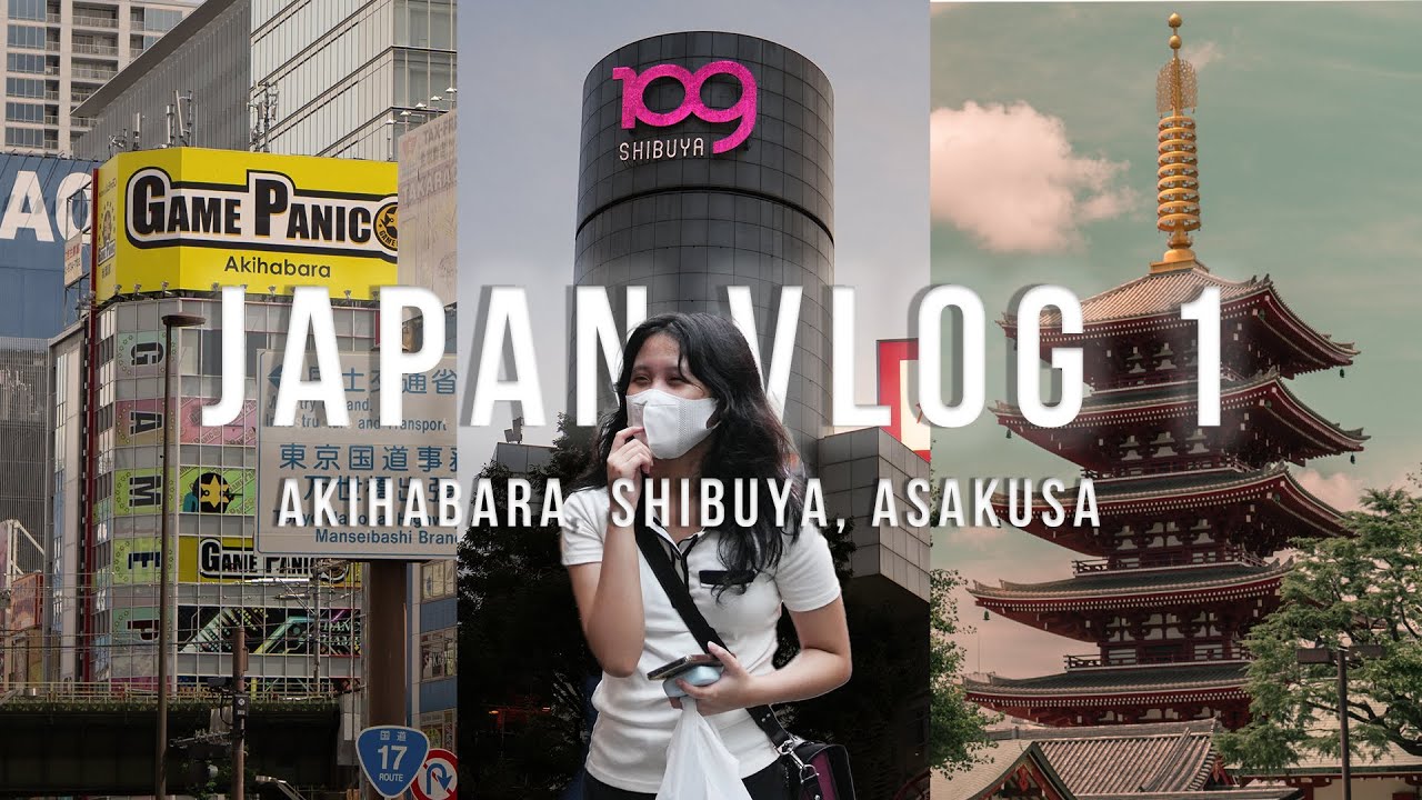 Akihabara, Asakusa & Shibuya in 4K 🇯🇵 - Tokyo’s Best Districts - Japan VLOG 1