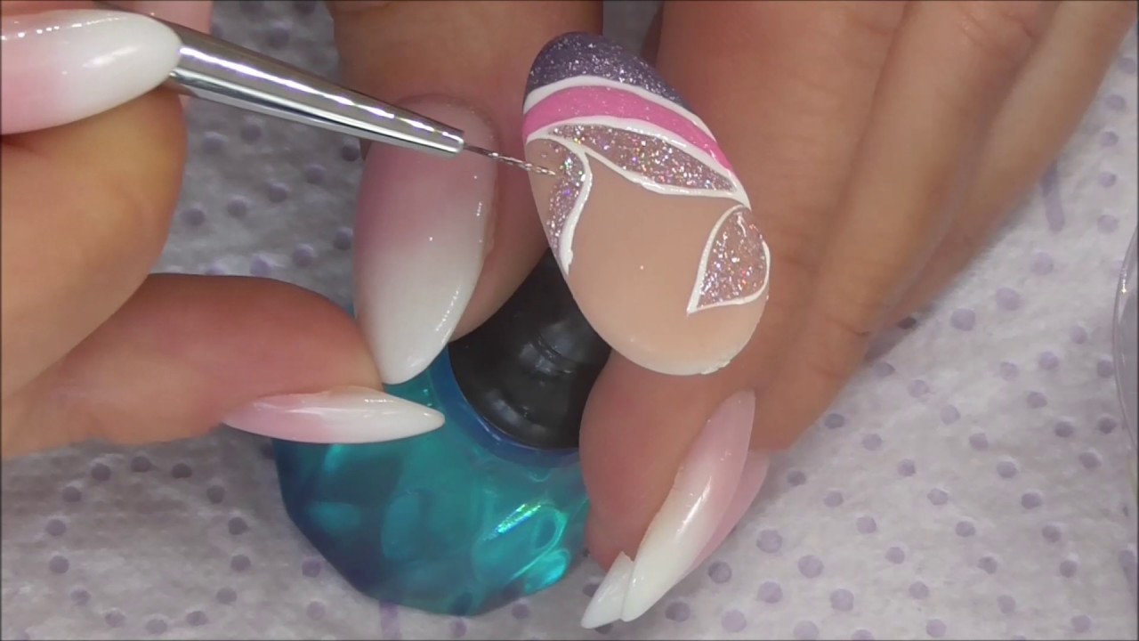 Abwandlung einer Inspiration von Jet Set Beauty