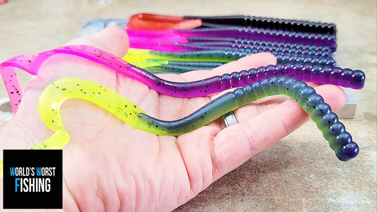 How To Capsule-Pour Soft Plastic Worms; Sour Grape Recipe