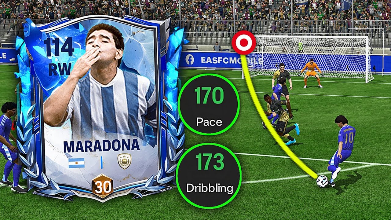 ICON MARADONA Skills Are Insane in FC Mobile!! 🥶