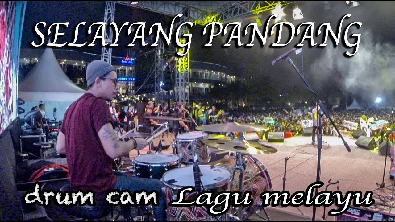 Tony Q Rastafara - Cover SELAYANG PANDANG - (Drum Cam)