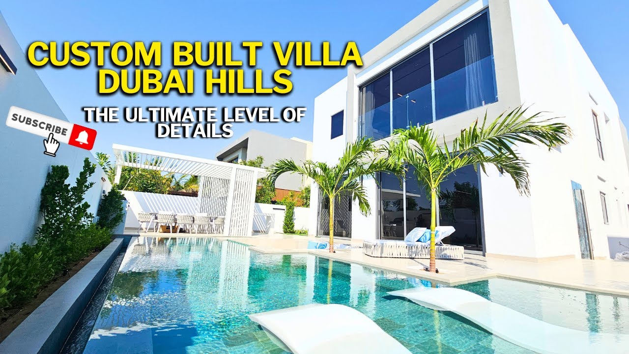 Unmatched Details: Discover The Captivating Luxury of Custom Built Villa in Dubai Hills - Sidra