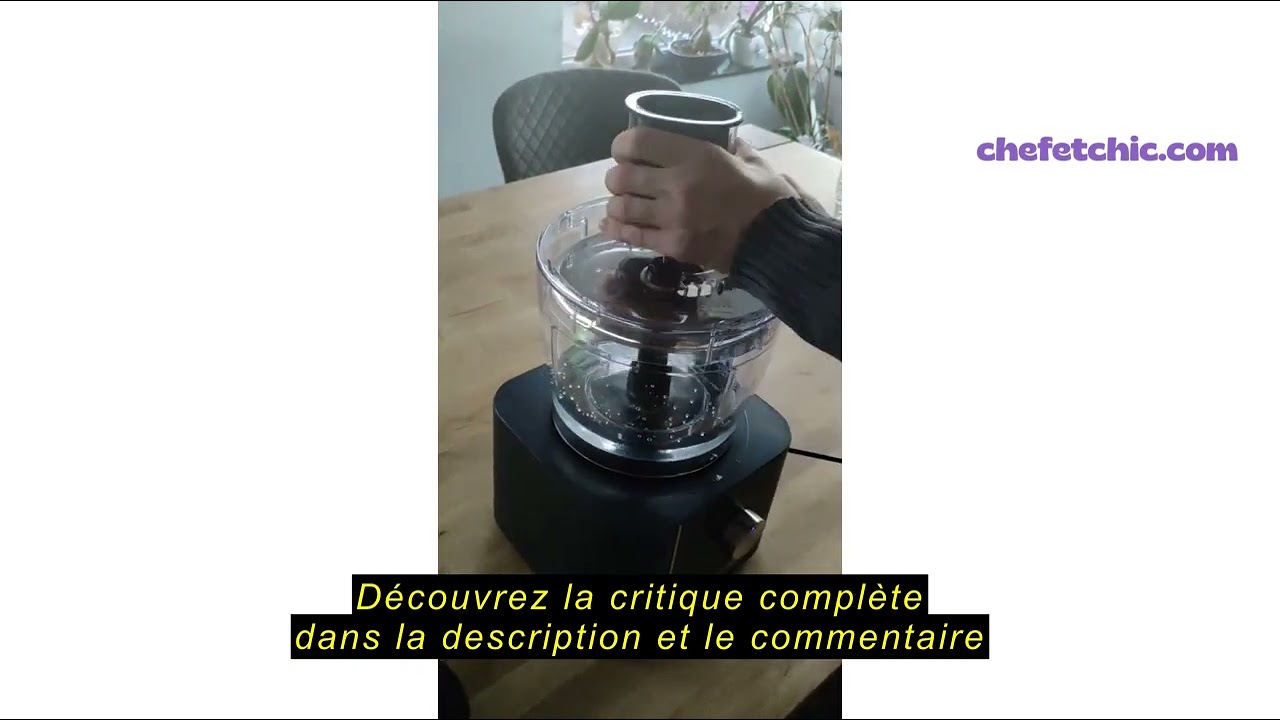 Avis sur la SNDOAS Robot Multifonction Cuisine, 1100 W Robot Culinaire, Bol Mélangeur 3.2 L, Hachoir