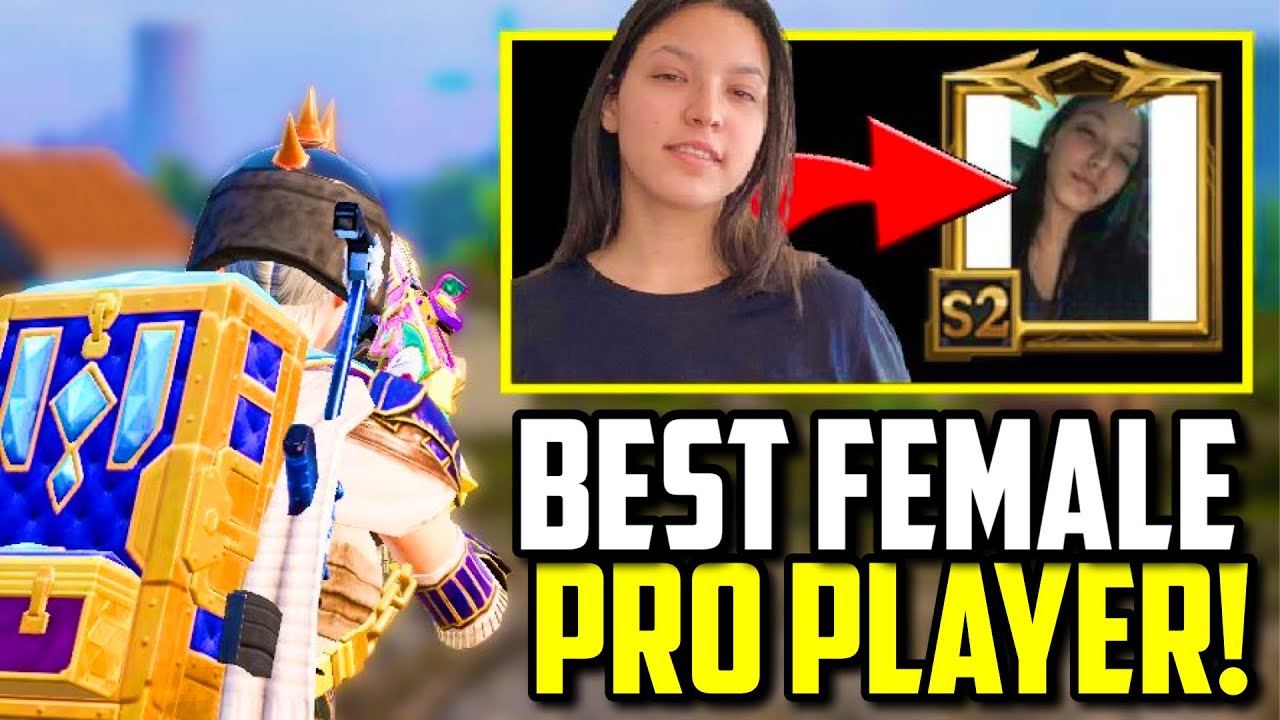 I PLAYED WITH THE BEST FEMALE PRO PLAYER IN PUBG MOBILE!!