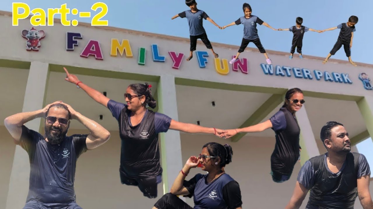 Water park journey continue,part 2,Holi blast ,Full day enjoyed 😉 
