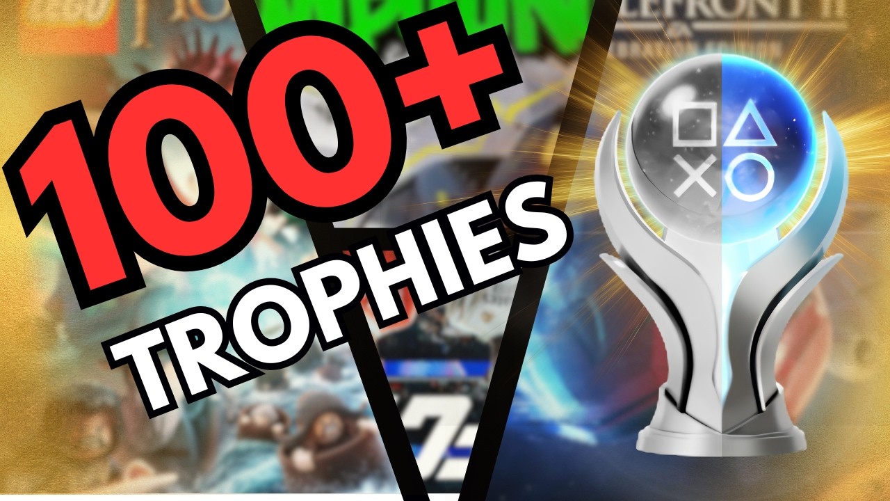 Our Biggest Trophy Cleanup Ever! (4 Platinums & 100+ Trophies)