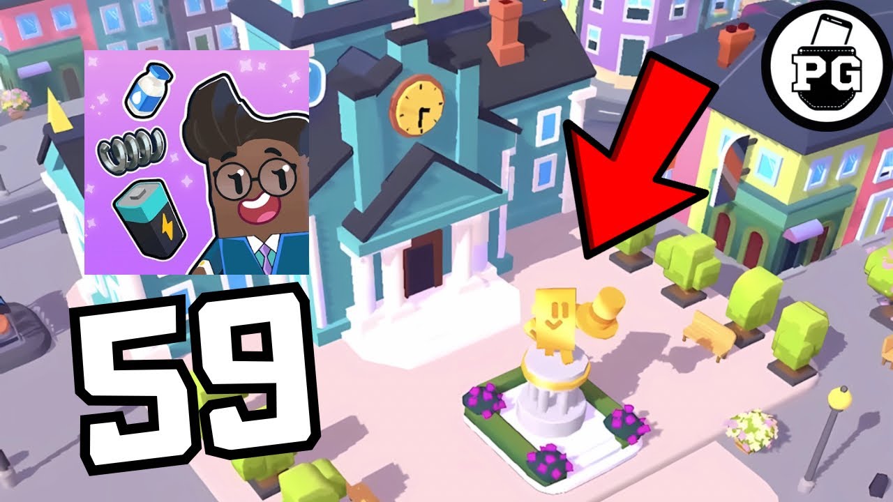 Townhall Area COMPLETE ! 🎩 Merge Mayor - Gameplay Walkthrough |Part 59|