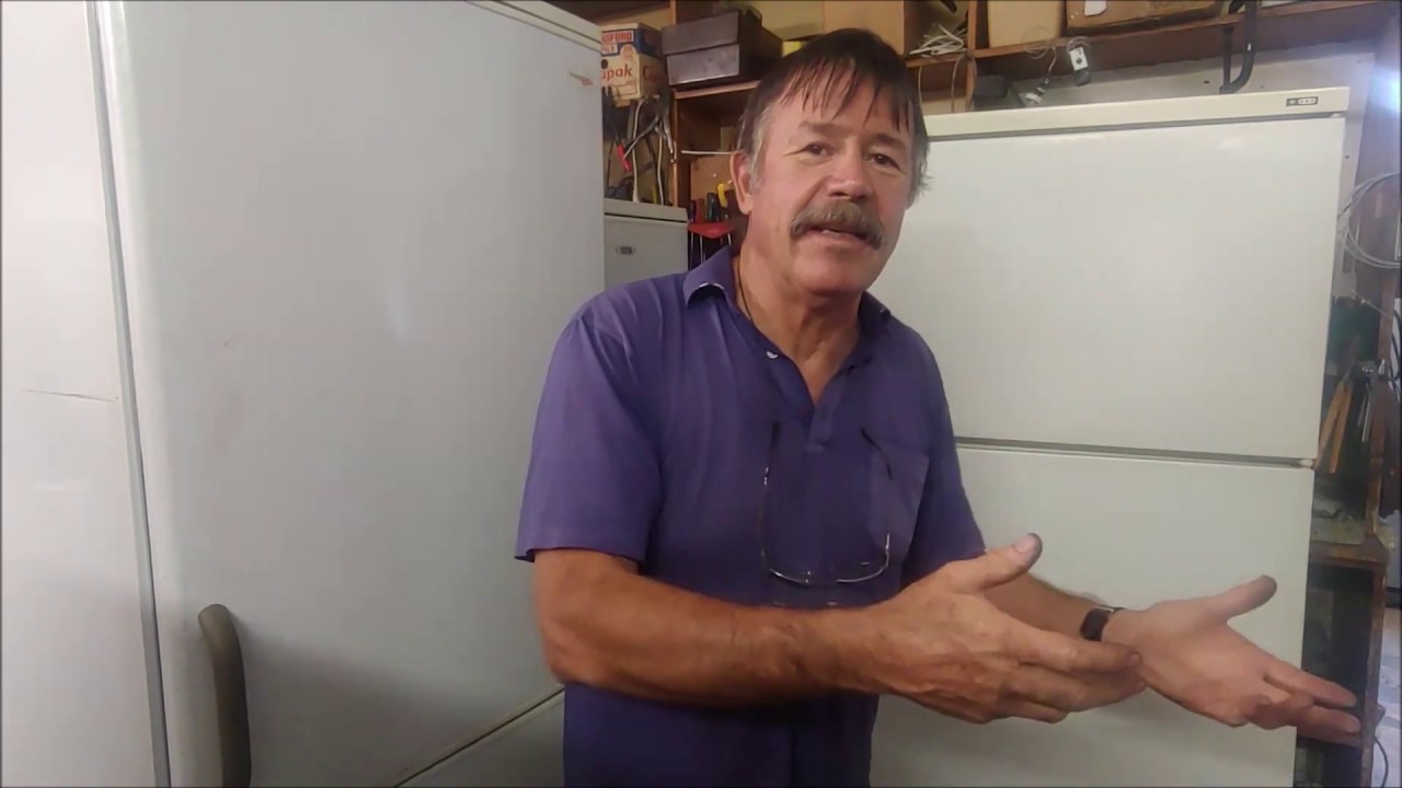 Testing a fridge to find the fault