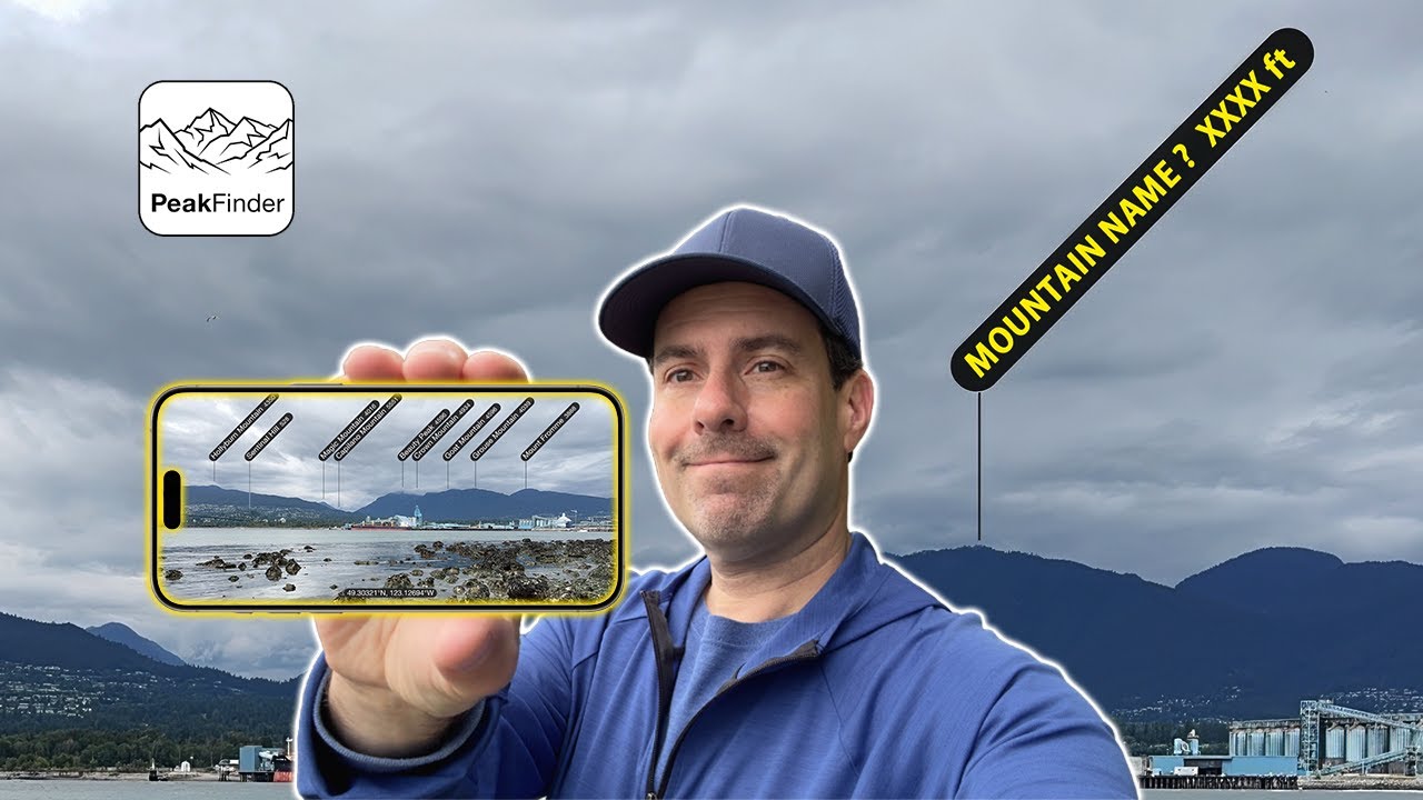 How to Identify Mountains & Elevations Anywhere | PeakFinder App for Nature & Hiking Lovers