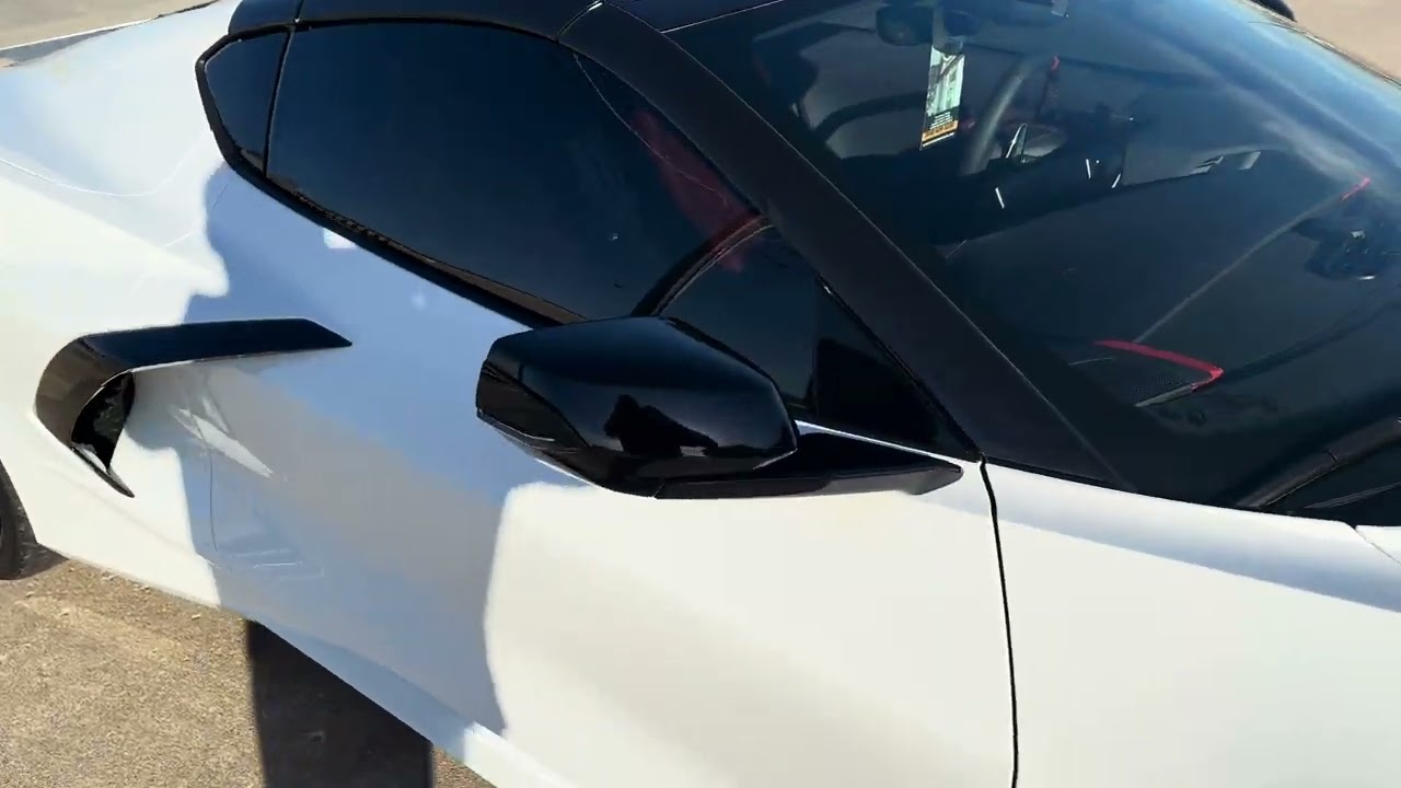 Tulsa Auto Wraps | White Glove Auto | C8 Corvette | XPEL Prime Window Tint | Walk-around.