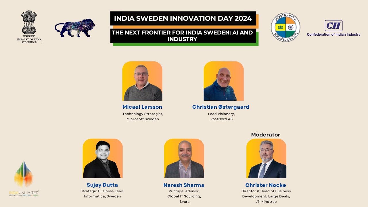 THE NEXT FRONTIER FOR INDIA SWEDEN: AI AND INDUSTRY