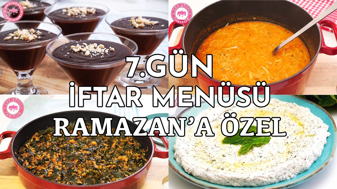 7. GÜN İFTAR MENÜSÜ 🏆 EKONOMİK ve KOLAY İFTAR YEMEKLERİ | Ramazan Tarifleri | Nefis Yemek Tarifleri