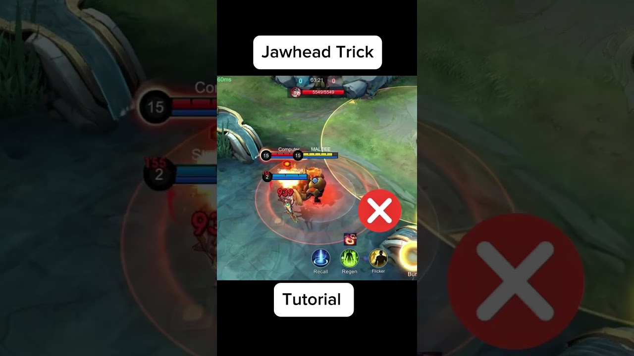 jawhead combo#mlbb #mlb #tricks #tutorial