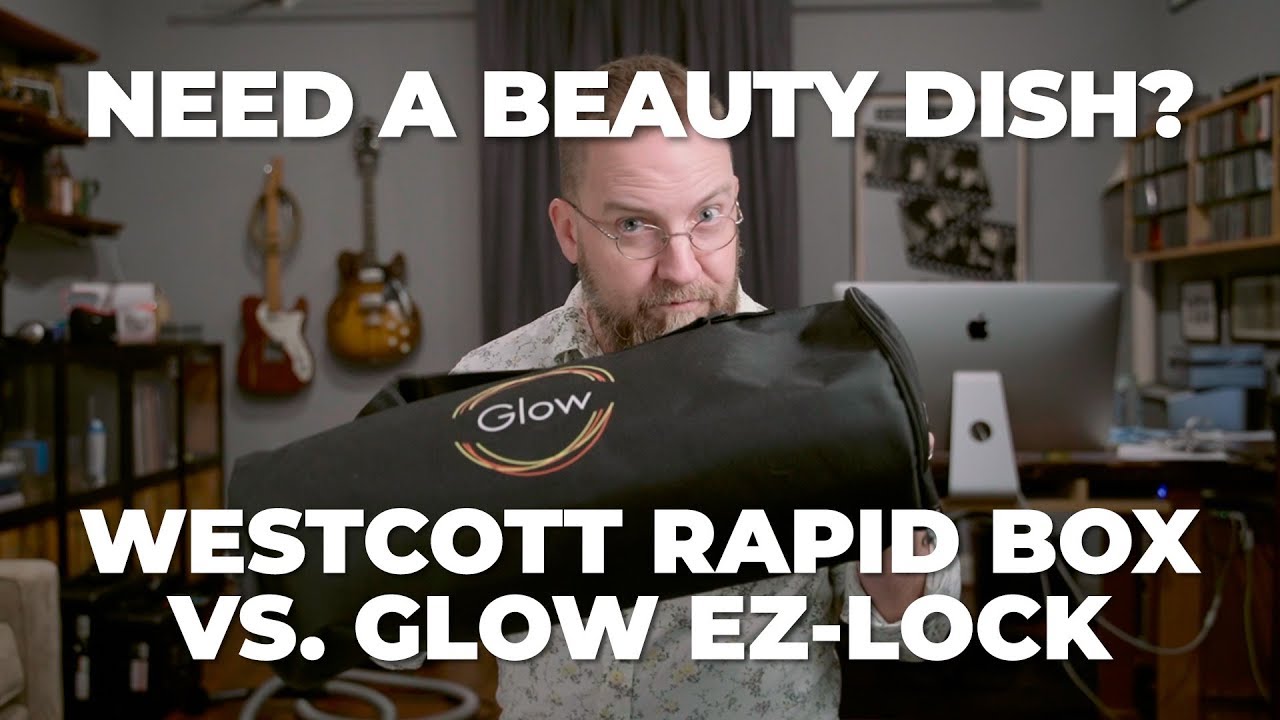 Westcott Rapid Box против портретной тарелки Glow EZ Lock