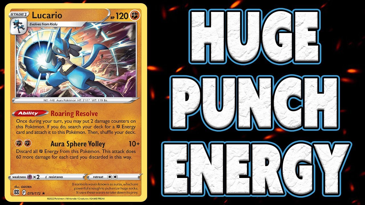 The New LUCARIO Deck Packs a SERIOUS PUNCH!