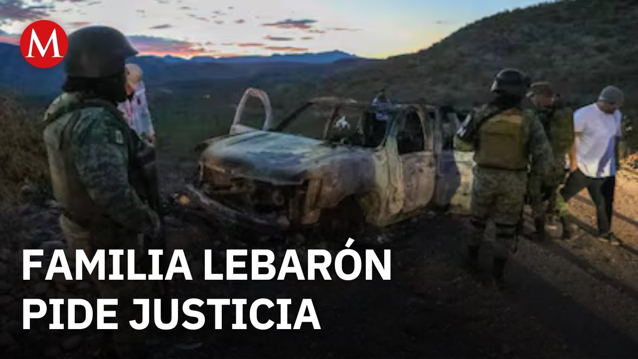 Familia LeBarón se manifiesta en Ciudad Juárez por presunta complicidad oficial en masacre