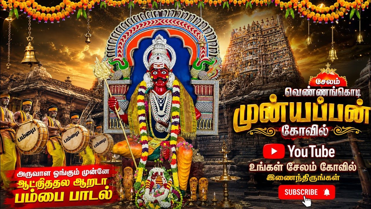 அருவாள ஓங்கும் முன்னே / ஆட்டுத்தல ஆறடா / பம்பை பாடல் / சேலம் / வெண்ணங்கொடி முன்யப்பன் கோவில்