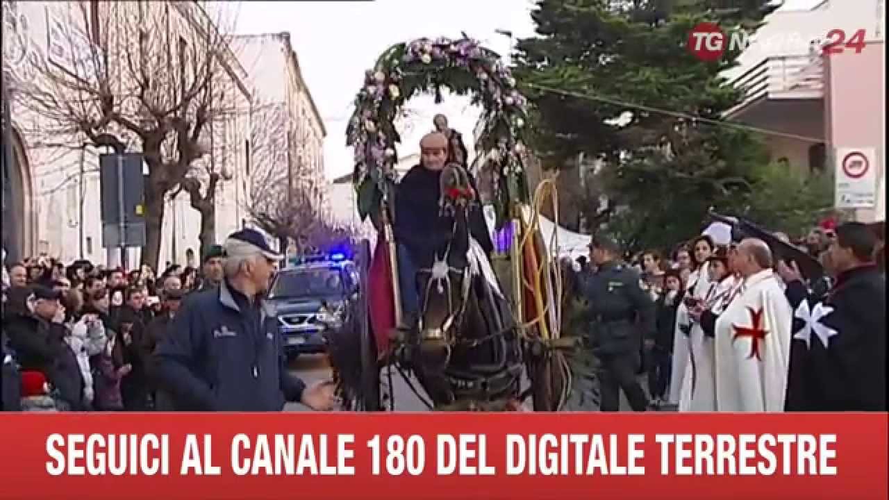 RUTIGLIANO BENEDIZIONE DEGLI ANIMALI NEL GIORNO DI S' ANT’ANTONIO