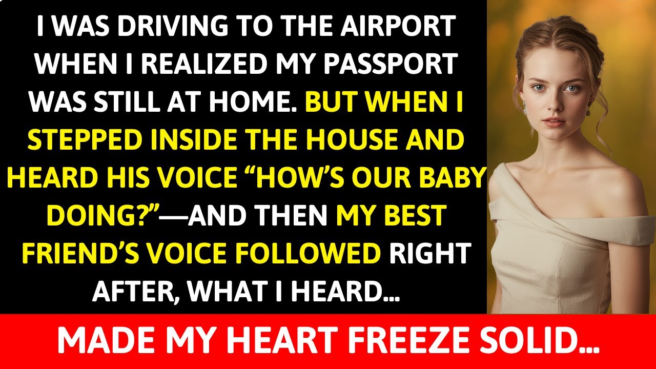 I Came Home Early ‘Cause Forgot My Passport—Heard My Husband Say to My Best Friend: “How’s Our Baby?