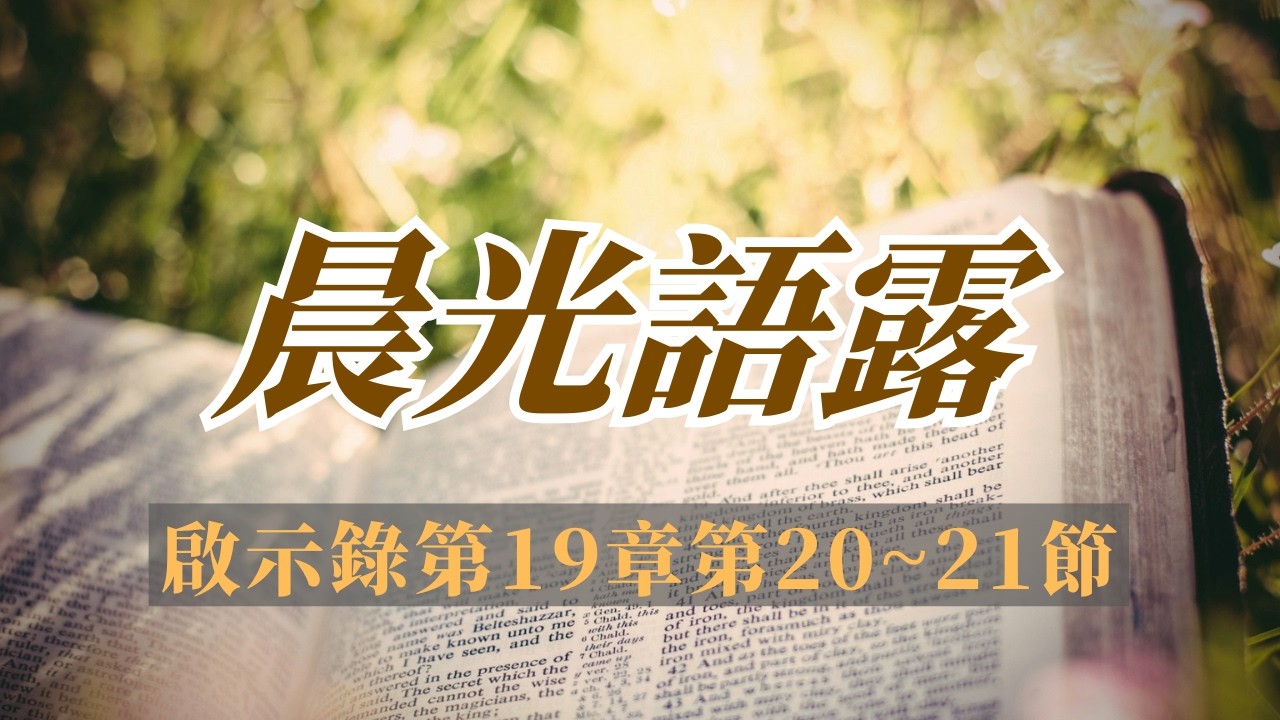 2026/02/28 🌿💧 《晨光語露》第2057集