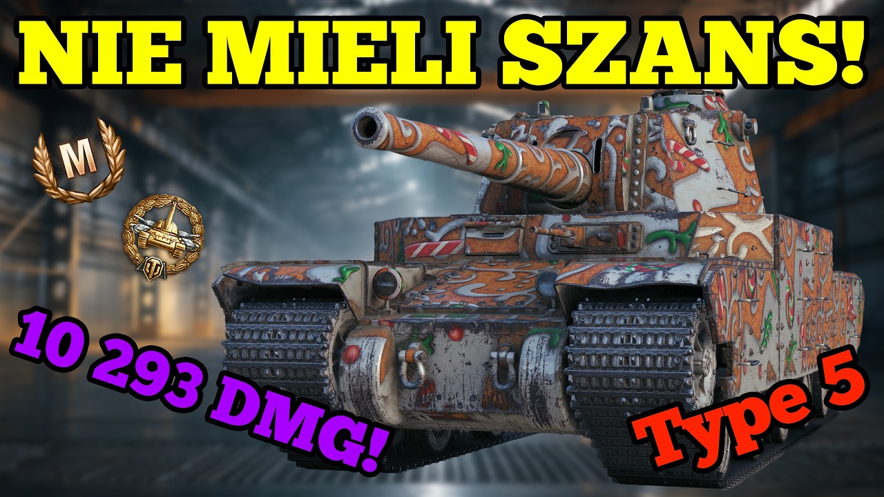 Nie byli w stanie go przebić!  Type 5 Heavy jest za mocny!