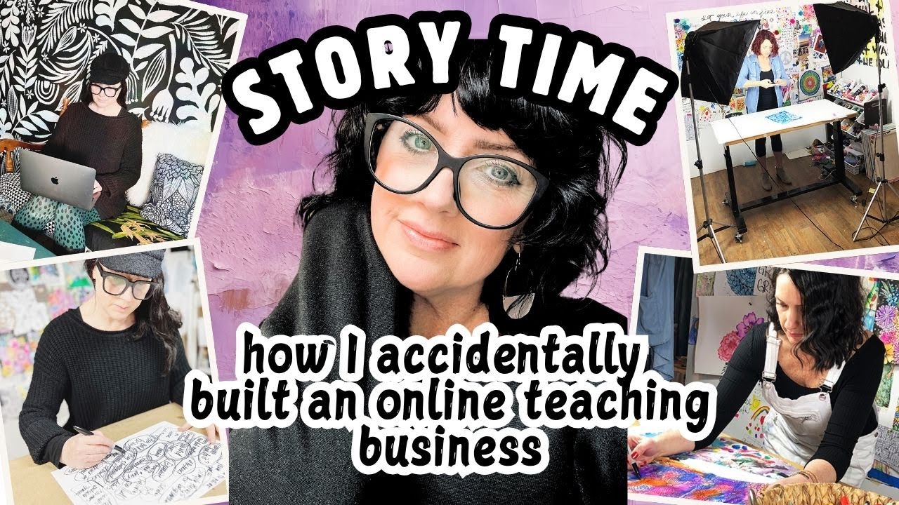How I Accidentally Built an Art Teaching Business (and What It Taught Me)