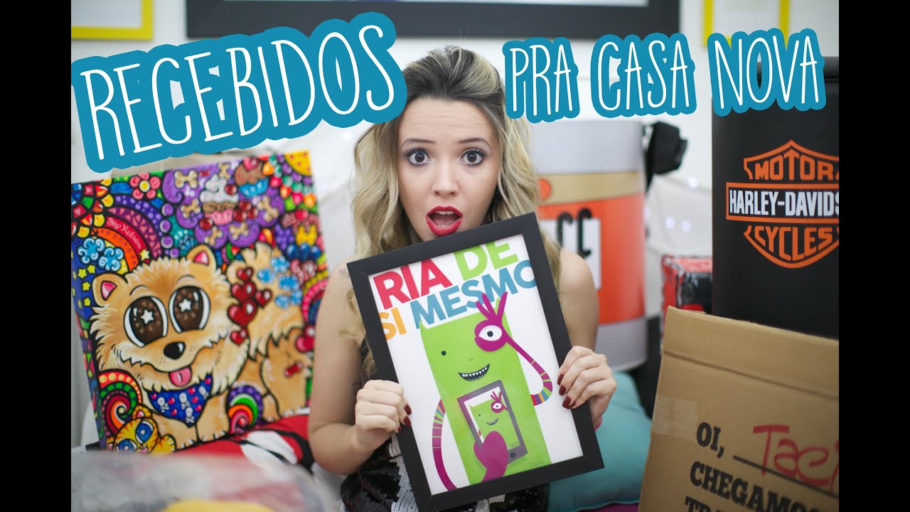 RECEBIDOS PARA CASA NOVA