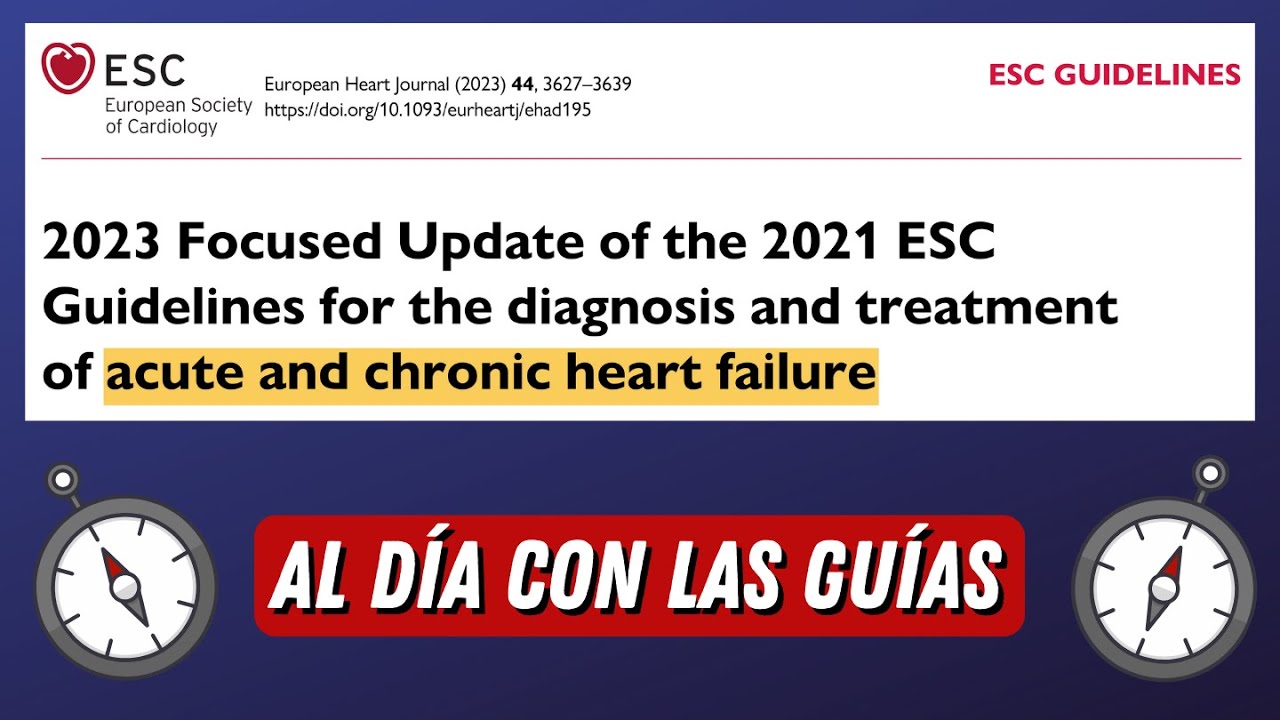 Actualización Falla Cardiaca ESC 2023 #AlDíaConLasGuías