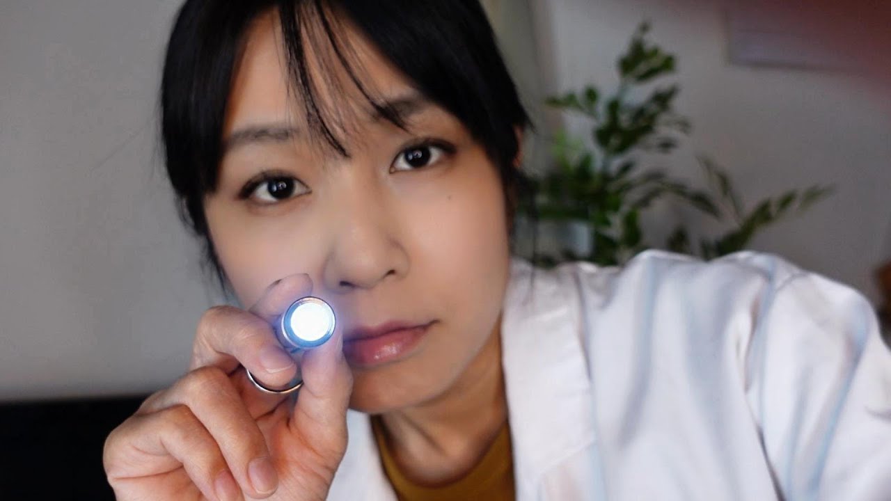 ASMR 耳鼻科ロールプレイ 耳垢を取って鼓膜切開しましょう