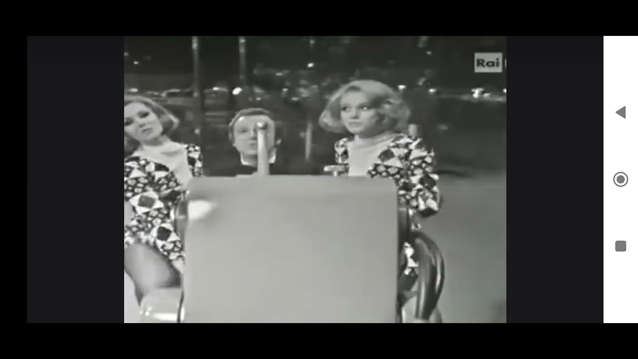 Dorelli e Kessler a Canzonissima 1969.             #italy #italian #tv