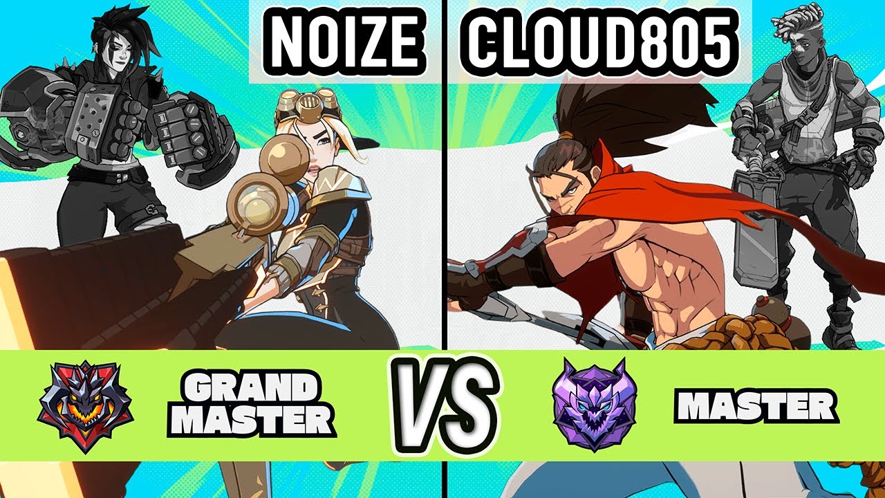 2XKO ▰ Noize (Caitlyn / Vi) vs Cloud805 (Yasuo / Ekko) ▰ High Level Gameplay