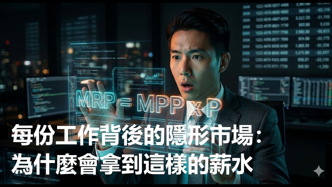 每份工作背後的隱形市場：為什麼會拿到這樣的薪水